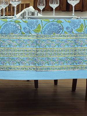 Handmade Table Cloth Block Print Napkins 3