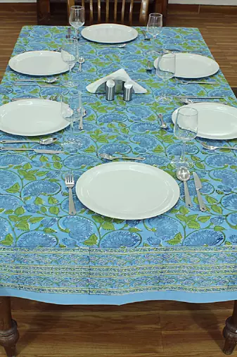 Handmade Table Cloth Block Print Napkins