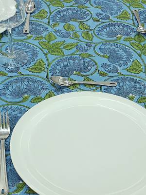 Handmade Table Cloth Block Print Napkins 4