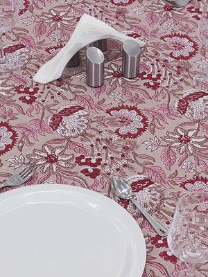 Handmade Table Cloth Block Print Napkins 4