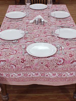 Handmade Table Cloth Block Print Napkins 1