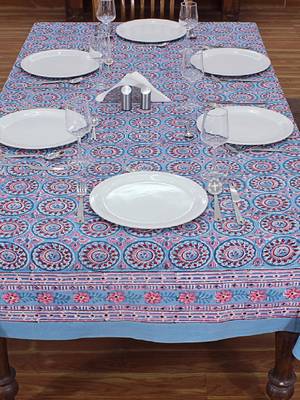 Handmade Table Cloth Block Print Napkins 1