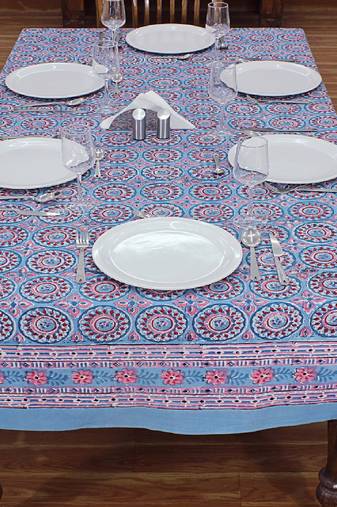 Handmade Table Cloth Block Print Napkins