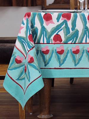 Handmade Table Cloth Block Print Napkins 3