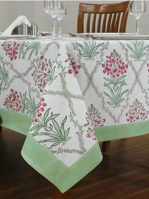 Handmade Table Cloth Block Print Napkins 4