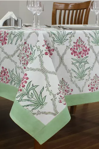 Handmade Table Cloth Block Print Napkins