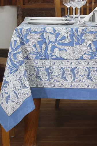 Handmade Table Cloth Block Print Napkins