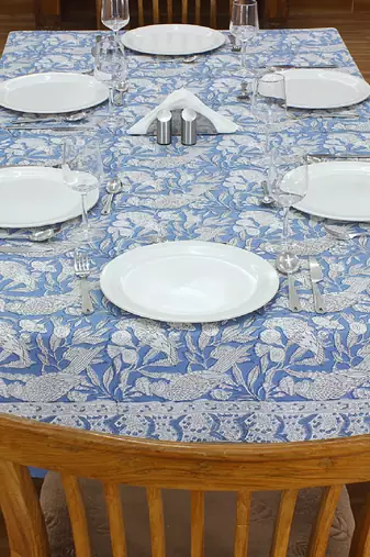 Handmade Table Cloth Block Print Napkins