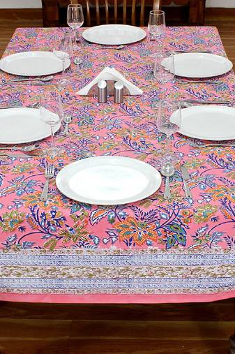 Handmade Table Cloth Block Print Napkins