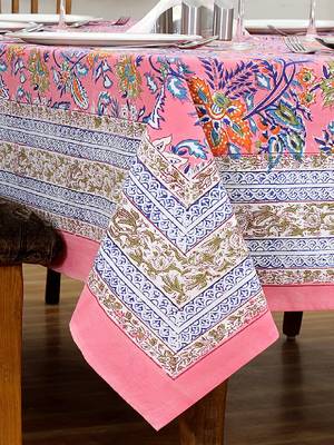 Handmade Table Cloth Block Print Napkins 4