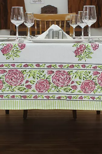 Handmade Table Cloth Block Print Napkins