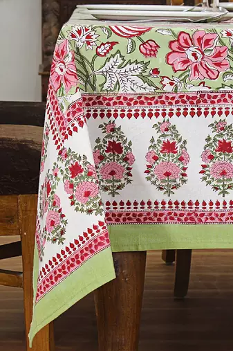 Handmade Table Cloth Block Print Napkins