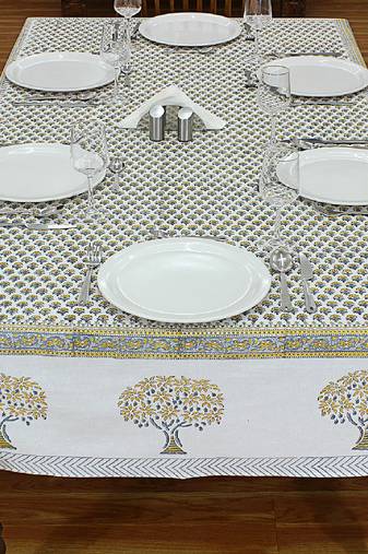 Handmade Table Cloth Block Print Napkins