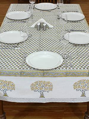 Handmade Table Cloth Block Print Napkins 1