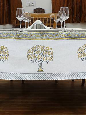 Handmade Table Cloth Block Print Napkins 2