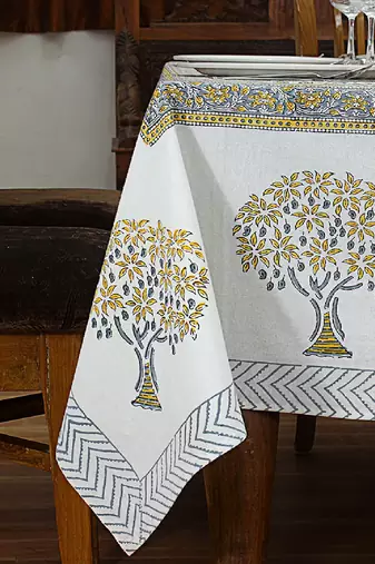 Handmade Table Cloth Block Print Napkins