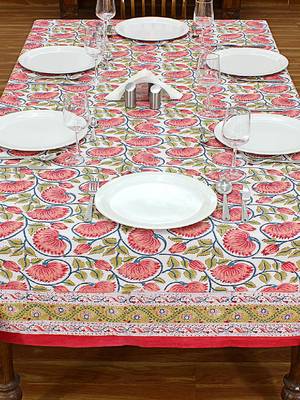 Handmade Table Cloth Block Print Napkins 1