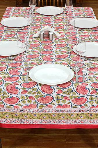 Handmade Table Cloth Block Print Napkins