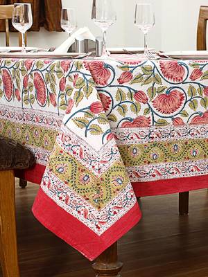 Handmade Table Cloth Block Print Napkins 4