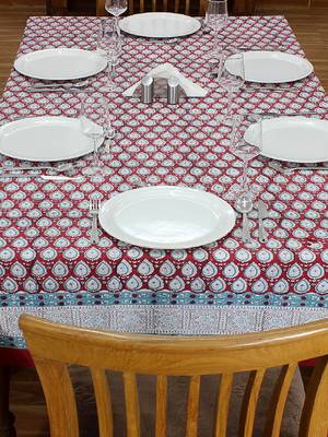 Handmade Table Cloth Block Print Napkins 1