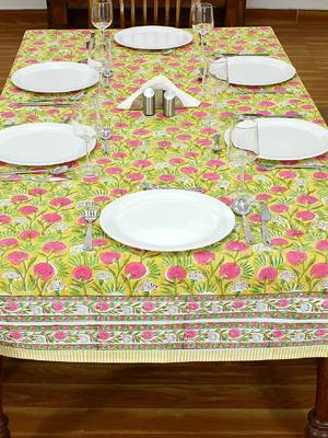Handmade Table Cloth Block Print Napkins 1