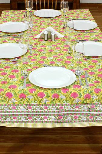 Handmade Table Cloth Block Print Napkins