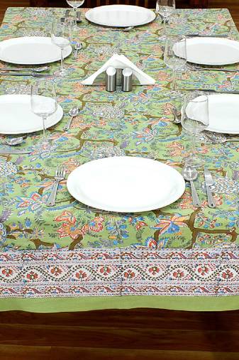 Handmade Table Cloth Block Print Napkins