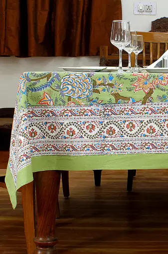 Handmade Table Cloth Block Print Napkins