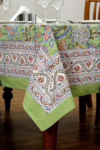 Handmade Table Cloth Block Print Napkins