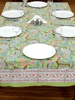 Handmade Table Cloth Block Print Napkins 1
