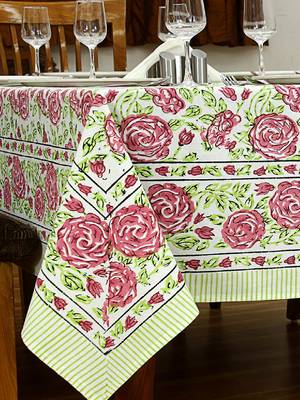 Handmade Table Cloth Block Print Napkins 4