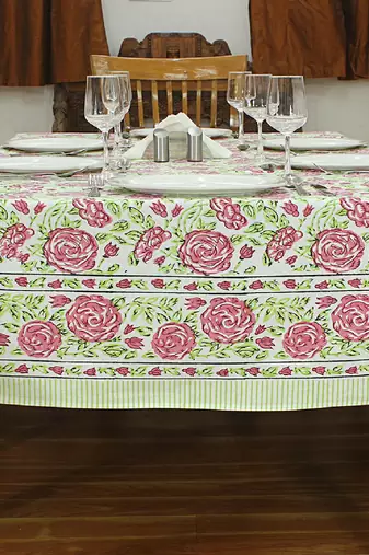 Handmade Table Cloth Block Print Napkins