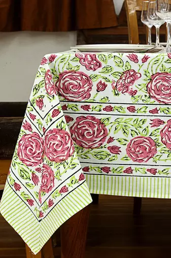 Handmade Table Cloth Block Print Napkins