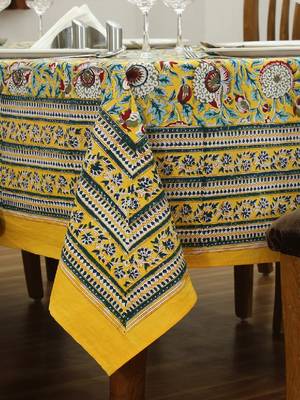 Handmade Table Cloth Block Print Napkins 3