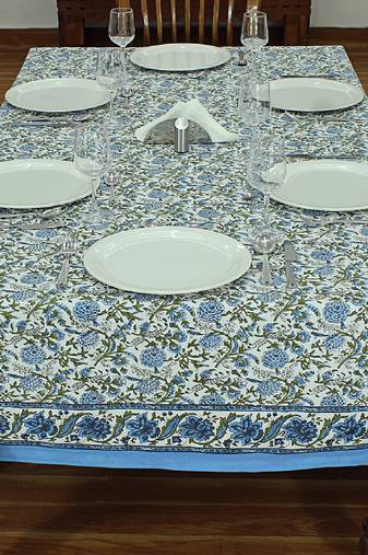 Handmade Table Cloth Block Print Napkins