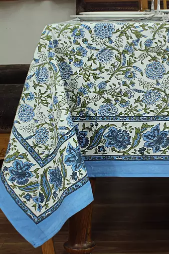 Handmade Table Cloth Block Print Napkins