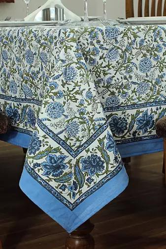 Handmade Table Cloth Block Print Napkins