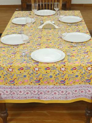 Handmade Table Cloth Block Print Napkins 1