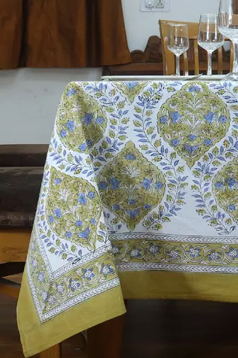 Handmade Table Cloth Block Print Napkins