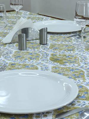 Handmade Table Cloth Block Print Napkins 4