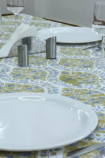 Handmade Table Cloth Block Print Napkins