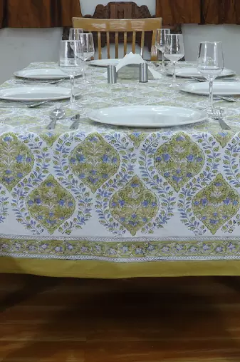 Handmade Table Cloth Block Print Napkins