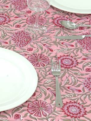Handmade Table Cloth Block Print Napkins 4