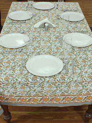 Handmade Table Cloth Block Print Napkins 1