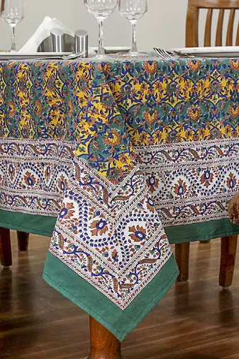 Handmade Table Cloth Block Print Napkins