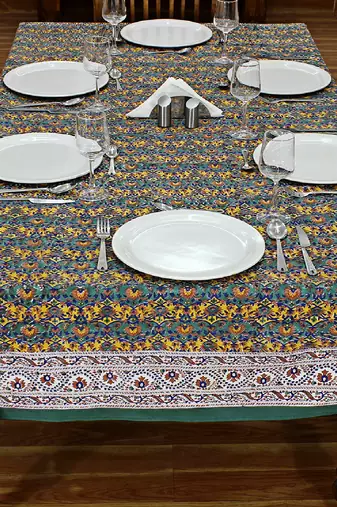Handmade Table Cloth Block Print Napkins