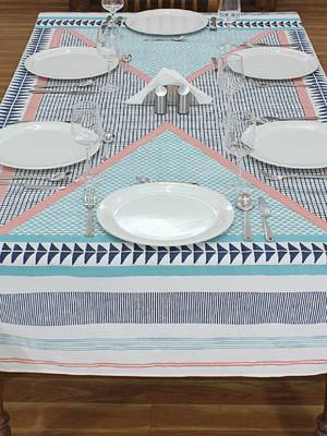 Handmade Table Cloth Block Print Napkins 1