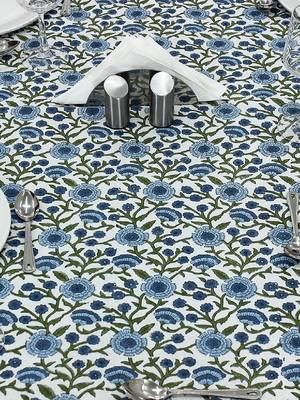 Handmade Table Cloth Block Print Napkins 4