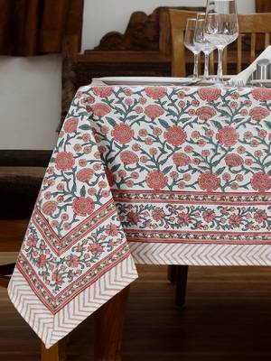 Handmade Table Cloth Block Print Napkins 3