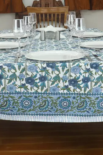 Handmade Table Cloth Block Print Napkins